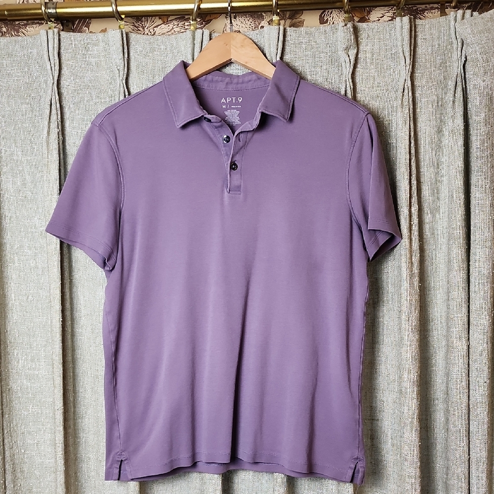 Apt. 9 Men's Lavender Polo Shirt